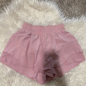 lululemon athletica Light Pink Athletic Shorts